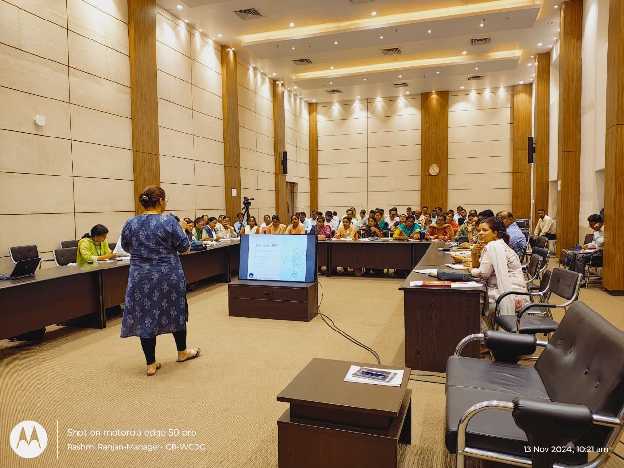 निगम के द्वारा लिंग आधारित हिंसा के मामलों में पीड़ित महिला को सहायता प्रदान करने हेतु मनोवैज्ञानिक मुद्दों और मानसिक स्वास्थ्य देखभाल पर दो दिवसीय कार्यशाला का आयोजन किया गया