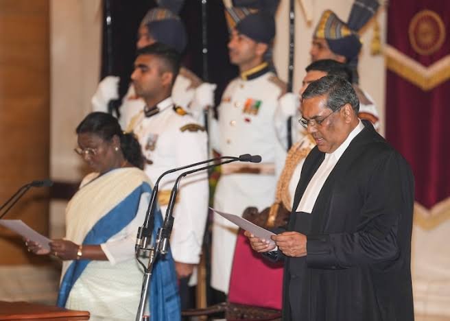 Justice Sanjiv Khanna Sworn-in as the 51st Chief Justice of India